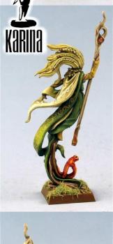 WARHAMMER Wood Elf Spellsinger PAINTED by Karina