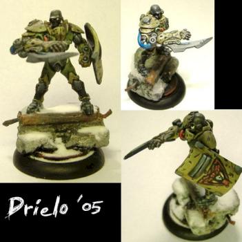 Urban War Viridian Colonial Shock Marine by drielo