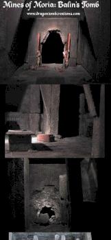 Mines of Moria, Balin's Tomb Lord of the Rings Terrain by DragonTombCreations
