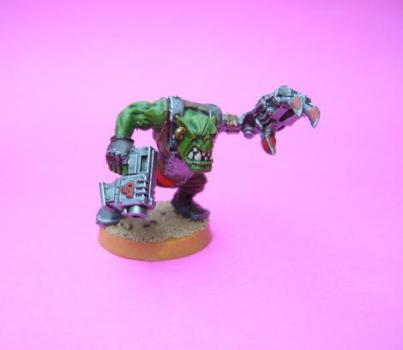 Ork with Bionic Arm by Spiderzoid