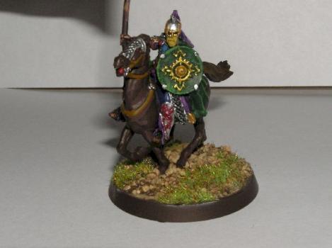 Rohan Royal Guard Banner Bearer by wolfclaw miniatures