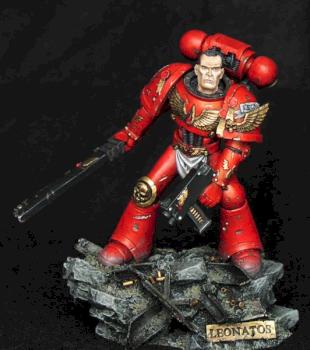 Capitaine Leonatos of the Blood Angels by Philippe