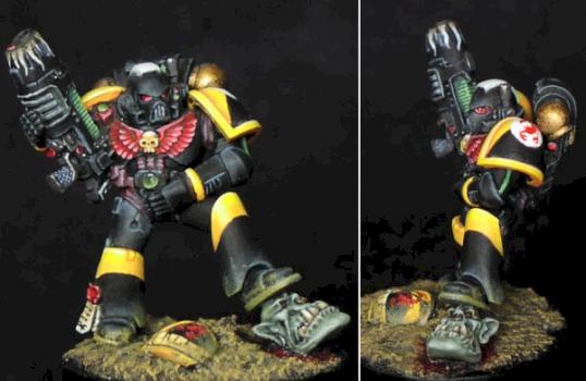 Marine of the Red scorpions chapter by Philippe
