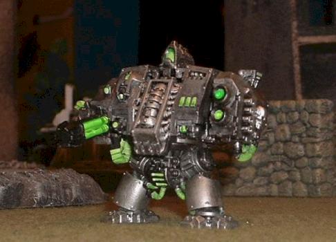 Necron Dreadnaught by eediot
