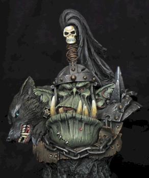 Orc bust by Philippe