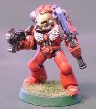 Blood Angels Honour Guard by psiekier
