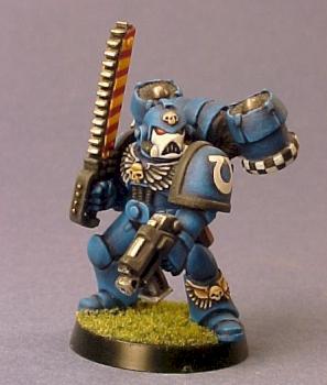 Veteran marine by Rene le Bon