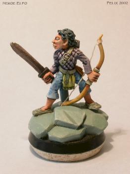 Hero elf from the dark ages of GW by Felix