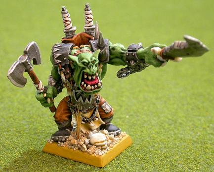 Orc Warboss by whfanatic