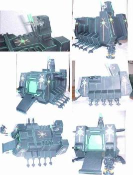 Necron Obelisk Transport by Johado