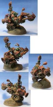 Ork Warboss on Warbike by Sentek