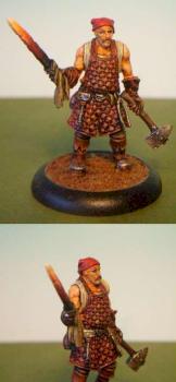 Garolph, blacksmith  by Guild of Harmony Miniatures by smilie23