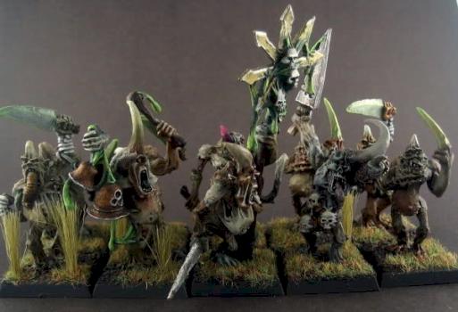 Plaguebearers of Nurgle with Command Group by ScottRadom