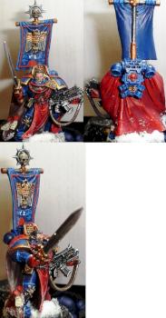 Crimson Fist Captain by TofuBomb