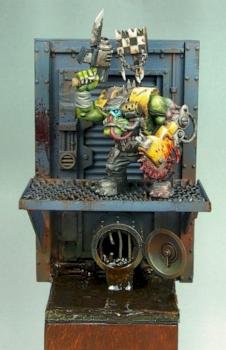 Ork Nob by ajminis