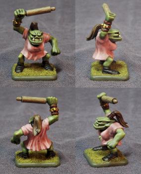 Hero Quest Orc Conversion by Mini Munki