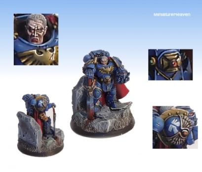 ultramarines captain by miniatureheaven