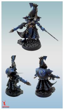 Zuran the Voidwalker, Eldar Autarch by Yrko