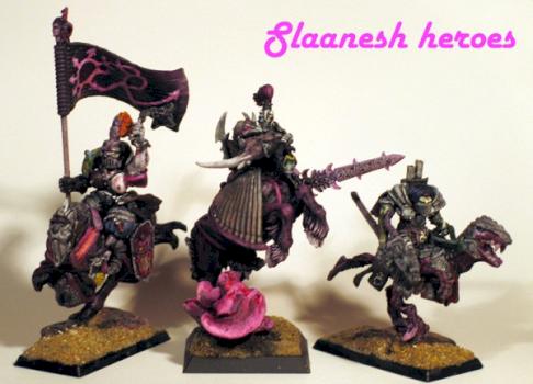Heroes of Slaanesh by saydzi