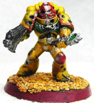 Imperial Fist Veteran by Max Vebaneta