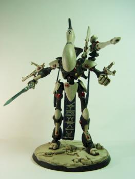 Eldar Ulthwe Wraithlord by cyphercodicer1983