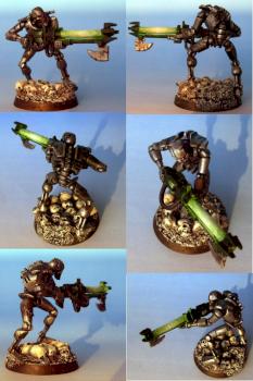 Necron Warrior by Xcorac
