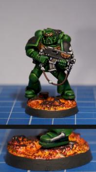 Salamanders Space Marine by h34dnotf0und