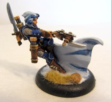 Warmachine - Cygnar - Eiryss, Mage Hunter of Ios by Silje