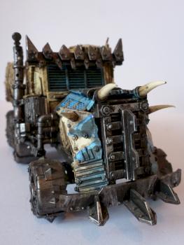 Space Ork trukk variant 4 by jeremy stout