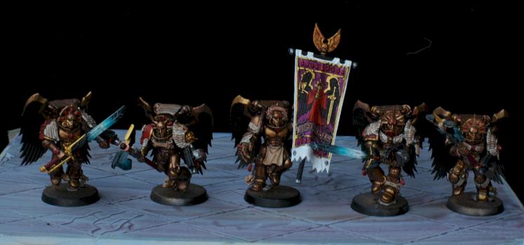 blood angel sanguinary guards by Beren453
