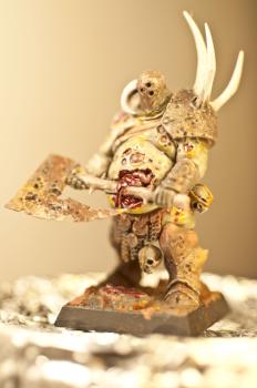 Nurgle Lord, Warhammer fantasy, chaos Warriors by TheNovicePainter