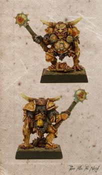 CHAMPION OF NURGLE WITH MACE by loris