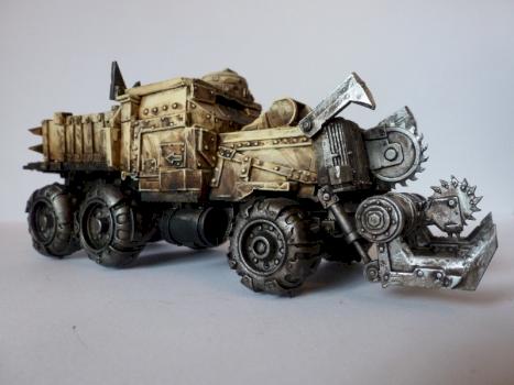 Space Ork trukk variant 3 by jeremy stout