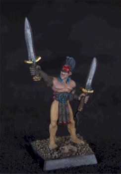 Native American Warhammer Wood Elf Wardancer by kaiserdean