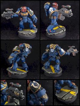 Ultramarine sergeant by asprok