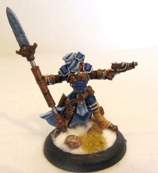 Warmachine - Cygnar - Captain Victoria Haley by Silje