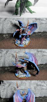 Tzeentch Daemon Prince conversion by Sotnia