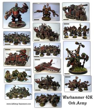 Warhammer 40K Ork Army by Burns