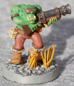 Ork with Blunderbus by tahrqa