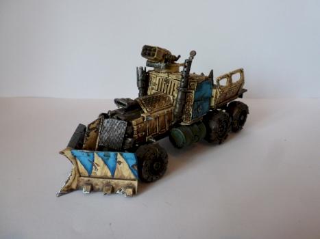 Space Ork trukk by jeremy stout