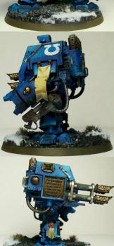 ultramarines venerable dreadnought by Kerinor