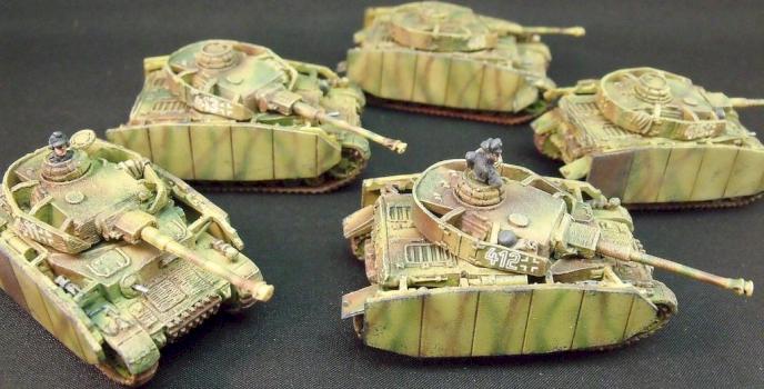 Flames of War Panzer IV Ausf H by mminghella71