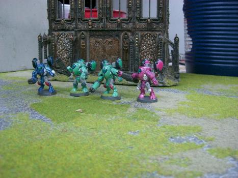 Tau 'Cyclone' Stealth Suits [Mospeada] by 7yler