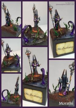 Morathi - Hag Sorceress and Queen of the Druchii by Whirlpool1