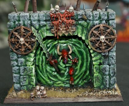Portal of Khorne by manickze