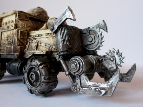 Space Ork trukk variant 3 by jeremy stout