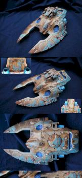 wave serpent Eldar by Cherokee