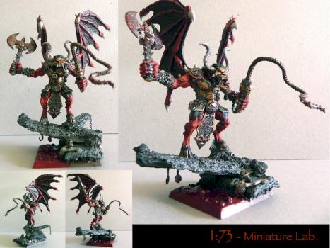 Great Demon of Khorne by 1a73MiniatureLab