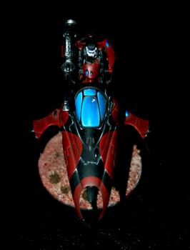 Saim-Hann Eldar Vyper by zwartegoblin