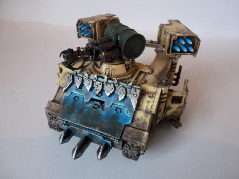Space Ork salvaged Whirlwind by jeremy stout